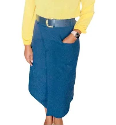 Wrap Skirt with Belt