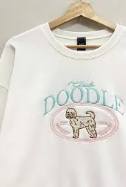 Club Doodle Embroidered Sweatshirt