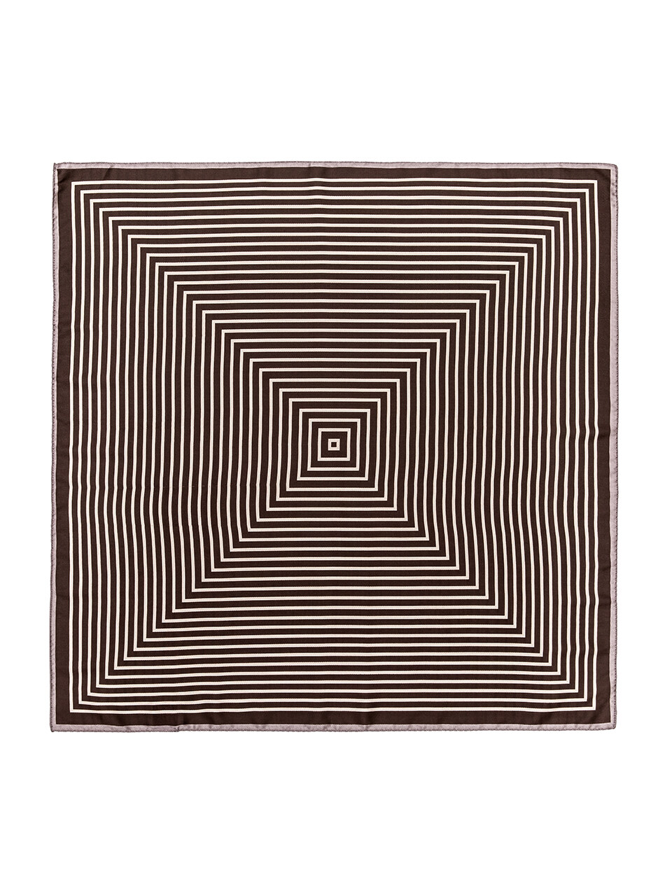 Mirror Scarf_ Brown