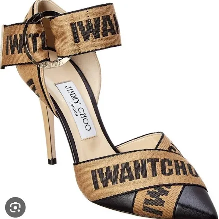 Jimmy Choo EU 36 LOGO ladies Bea 100 pumps