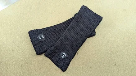 G-star Raw Womens Fingerless Gloves One Size Black Stretch