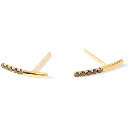 Diamond Balance Hook Earrings