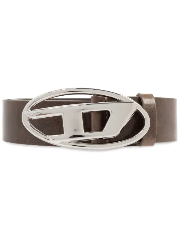 Logo-buckle Belt