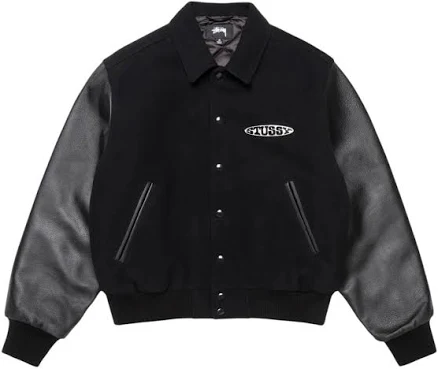 Stussy Globe Varsity Jacket
