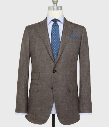 Sid Mashburn Virgil No. 2 Plaid Twill Jacket