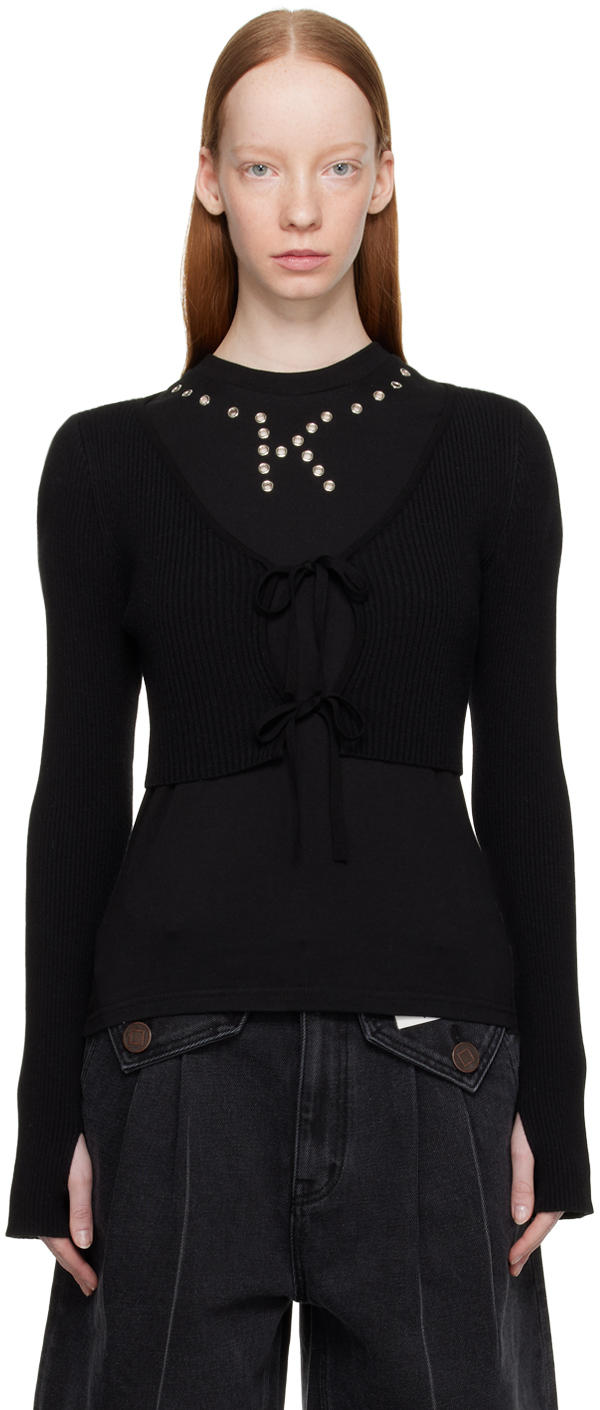 Black Grace Minidress