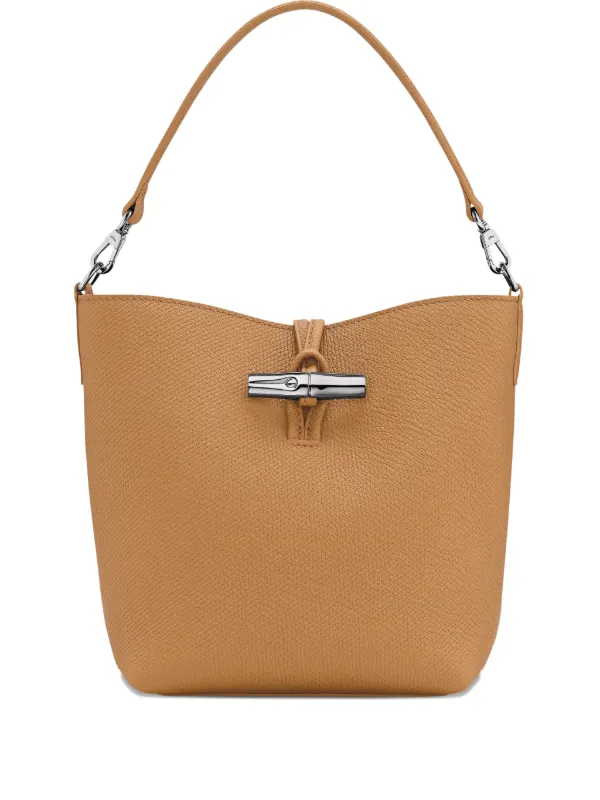 Roseau Leather Bucket Bag