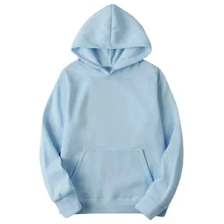 Men's Long Sleeve Drawstring Hooded Sweatshirt