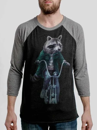 Raccoon Triblend Raglan
