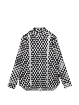 Geometric-print Shirt
