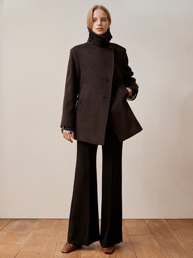 Big Lapel Pea Coat