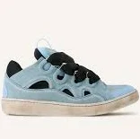 Lanvin Curb Canvas Sneakers