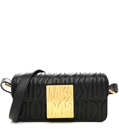 Women Dior Miss Dior Leather Shoulder Bag