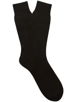 Logo Embroidered Socks