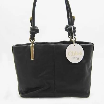 Chloe Bags | Chloe Janet Tote Bag Black Gold | Color: Black | Size: Os | Justbag_Net's Closet