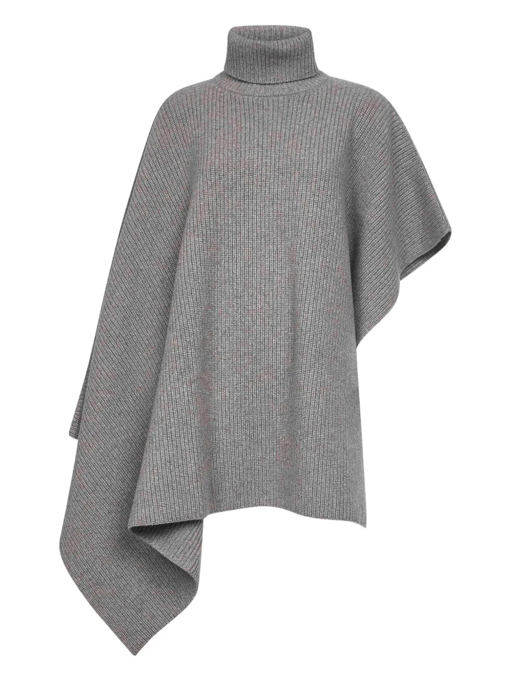 Chain-link Knitted Cape
