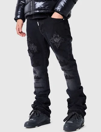 Lorenzo Men's Icon Patch Jeans