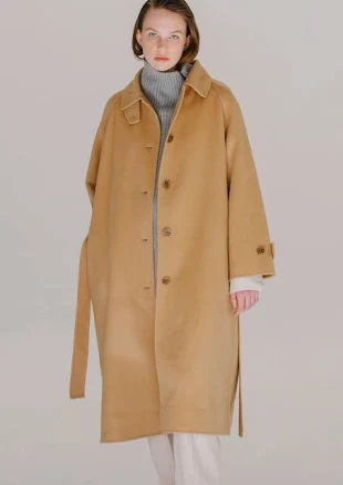 SINGLE BREASTED HANDMADE Long Coat