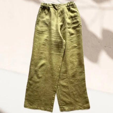 Cp Shades Wide Leg Irish Linen Pants