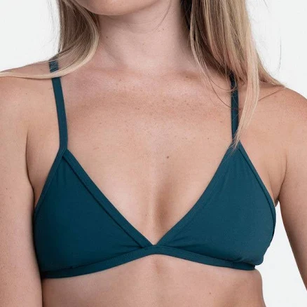 JOLYN Women's Triangle Bikini Top