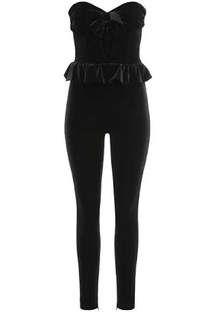 Alessandra Rich Cut-Out Jumpsuit