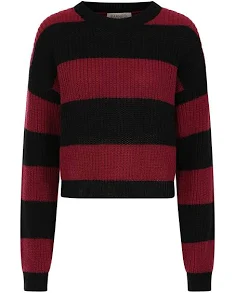 Mara Striped Knit Sweater