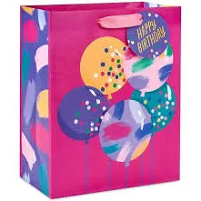 Hallmark Medium Gift Bag Colourful Balloons