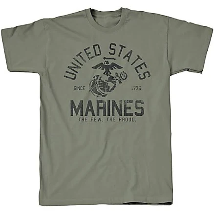 Marines Men's Vintage Marine Seal Short-Sleeve T-Shirt