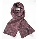 Medallion Print Silk Scarf