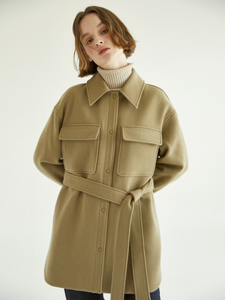 Rene Wool Shirt Jacket