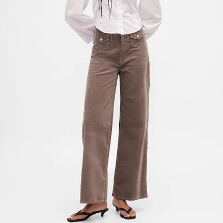Gap Women's High-Rise Stride Wide-Leg Jeans