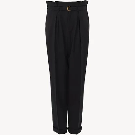 Chloé High-Rise Wide-Leg Wool Pants