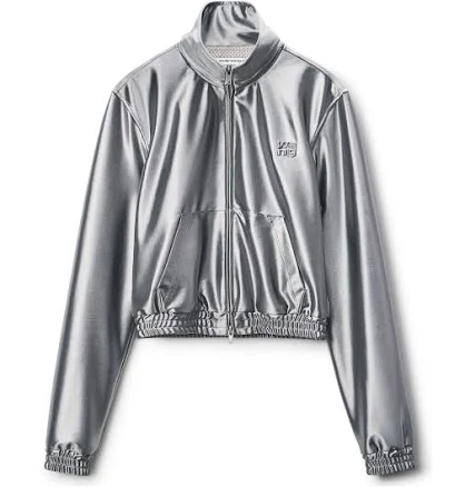 Alexander Wang satin track jacket