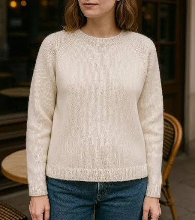 Raccoon Knit Wool Sweater