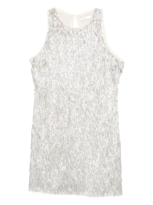 Scoop-neck Minidress