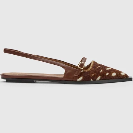 ATP Atelier Cortina Cannella Cerbiatto Slingbacks