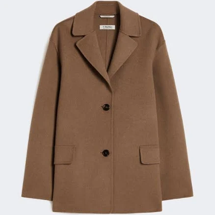 Max Mara Woman's Single-Breasted Double-Faced Wool Jacket