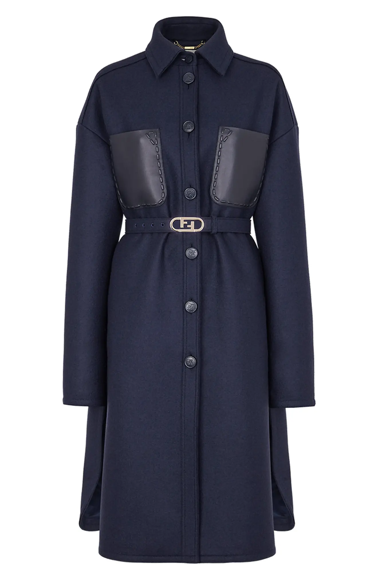 Belted Wool Coat