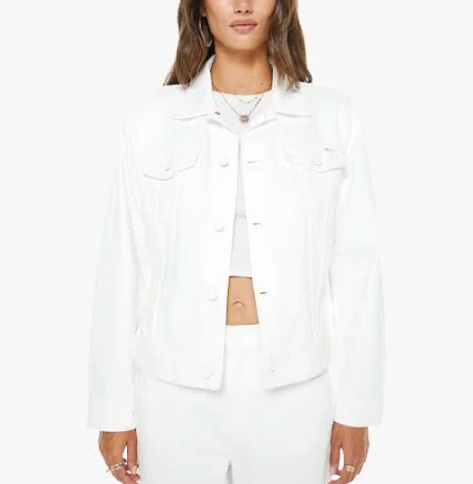 Mother Womens The Bruiser Denim Jacket