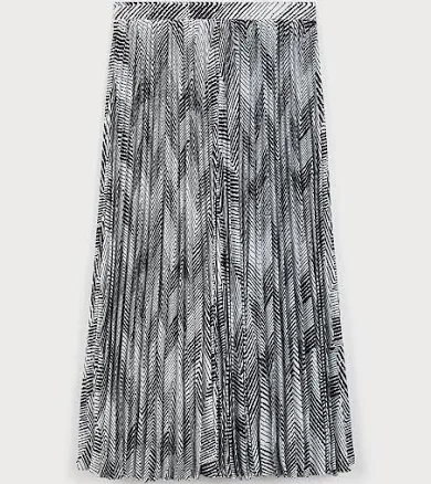 CHEVRON PATTERNED SKIRT