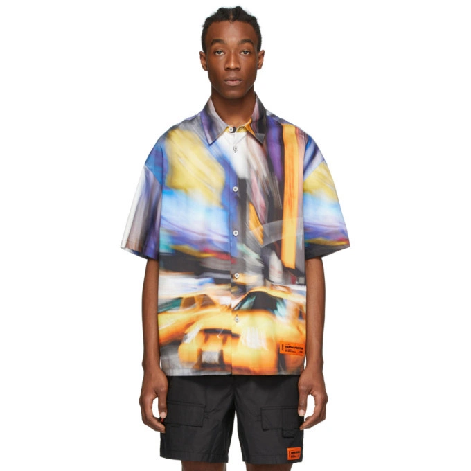 Heron Preston Multicolor Taxi Baseball Shirt