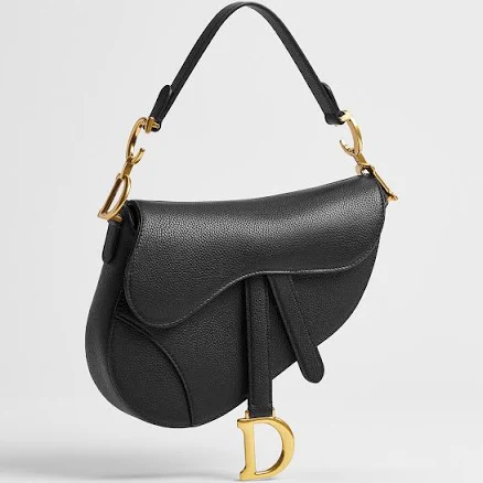 DIOR Women's Saddle Bag in Grained Calfskin