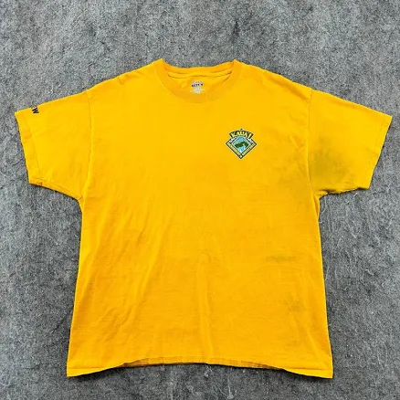 Kauai Shirt Mens Extra Large Yellow Logo Back Country Adventures