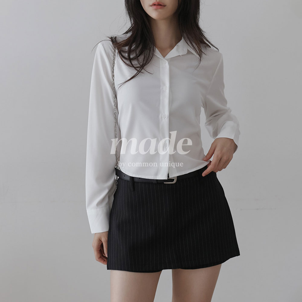[6만3천장돌파/MADE/아이린 착용] 실키 백 크로스 커버 블라우스 - 2 타입 (봄/사계절/베이직/크롭/레이어드/격식룩/하객룩/출근룩/오피스룩/프레피룩)