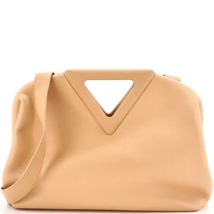 Bottega Veneta Point Leather Shoulder Bag
