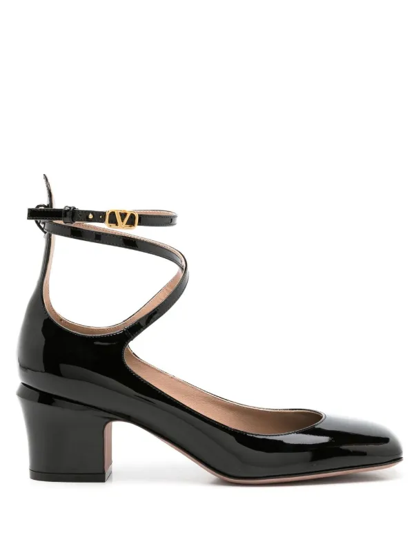 Tan-go Patent Leather Pumps