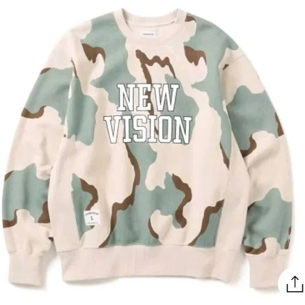 Thisisneverthat Vision Camo Sweatshirt Size Xl