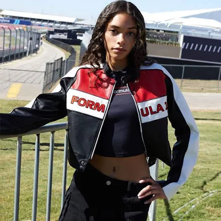 Vintage F1 Leather Racing Jacket