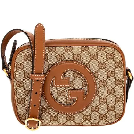 Gucci Blondie GG Canvas Shoulder Bag