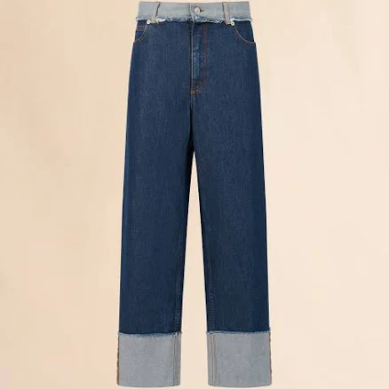 Marni Women's Inside-Out Denim Jeans